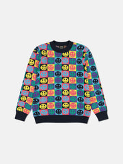 LEON POP SMILEY SWEATER