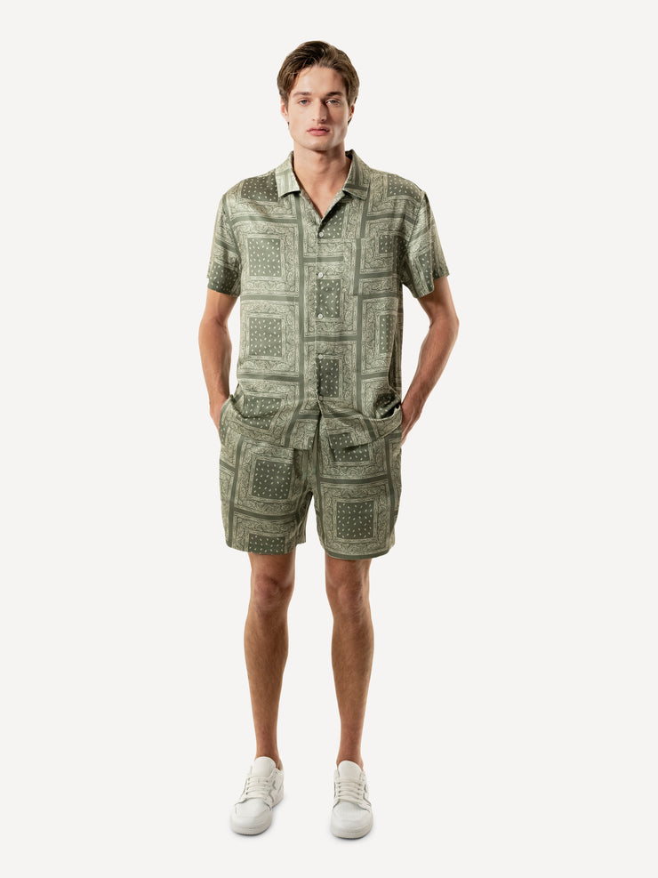 CAMPER S/S SHIRT BANDANA
