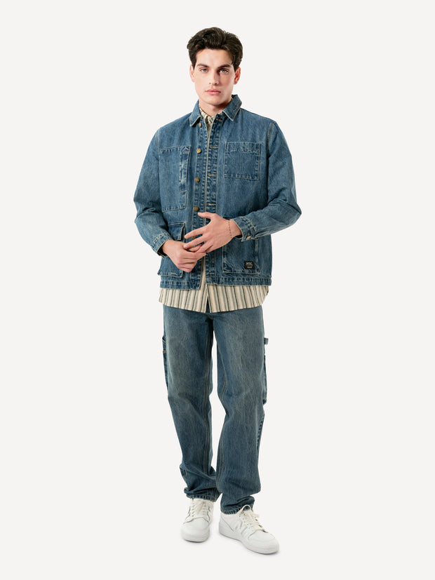 DENIM CHORE JACKET