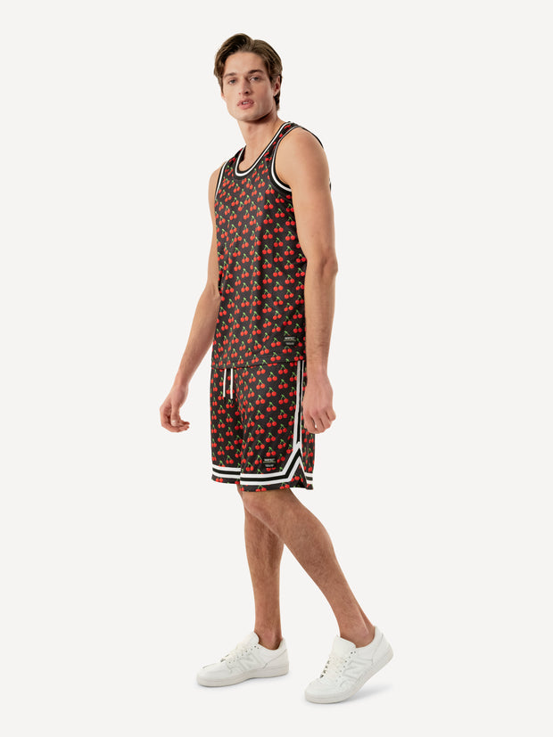 BASKETBALL SHORTS CHERRIES