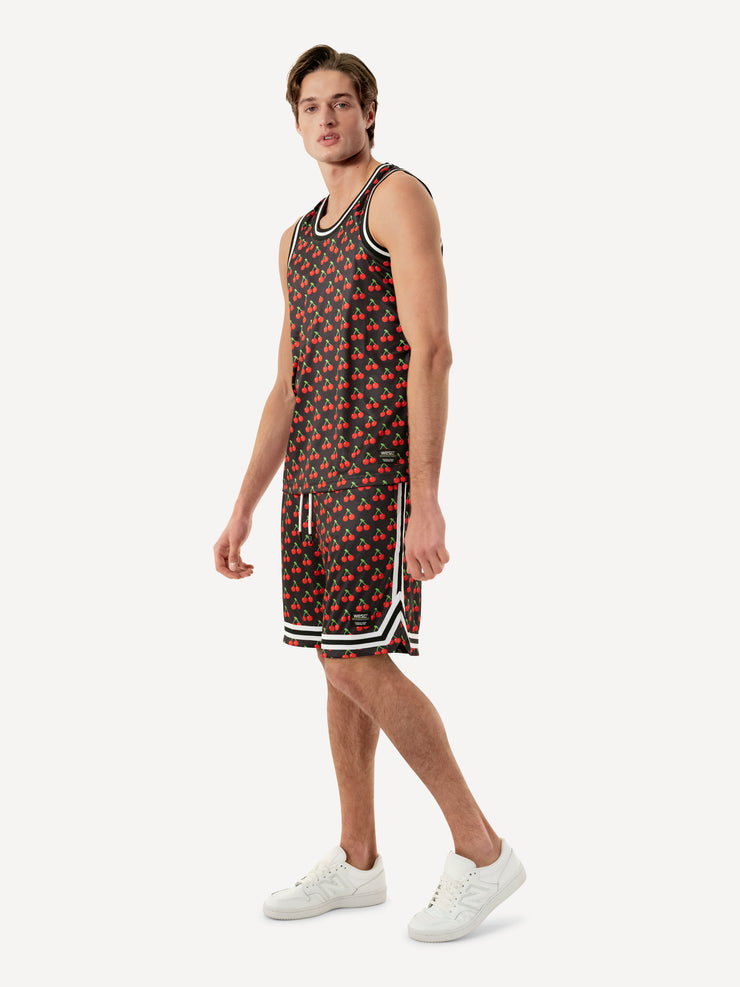 BASKETBALL SHORTS CHERRIES