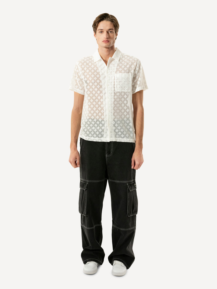 CAMPER S/S SHIRT MESH