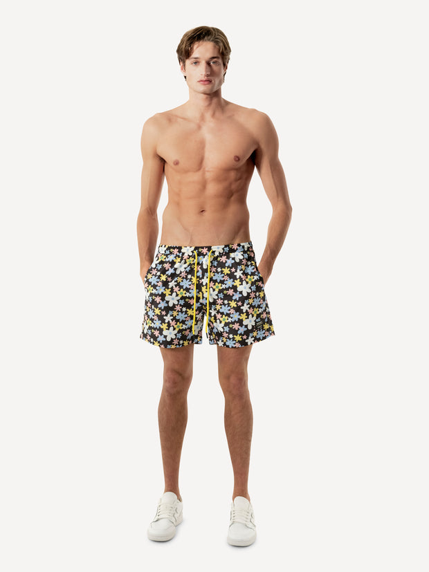 ZACK SWIM TRUNK VINTAGE DAISYS