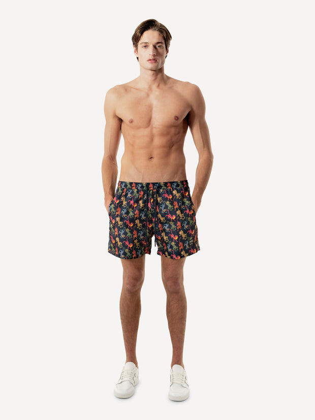 ZACK SWIM TRUNK TIGER