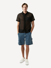 DENIM CARPENTER SHORTS