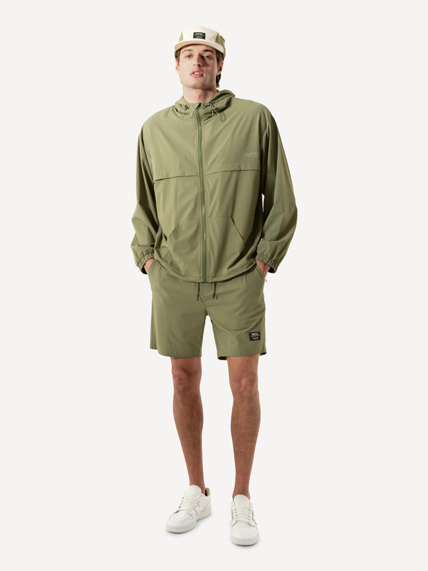 PREMIUM 4 WAY STRETCH ATHLETIC BLOCKED WINDBREAKER