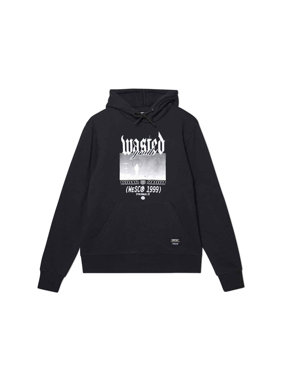 90'S MIKE GOTHIC WASTED YOUTH HOODIE – WeSC