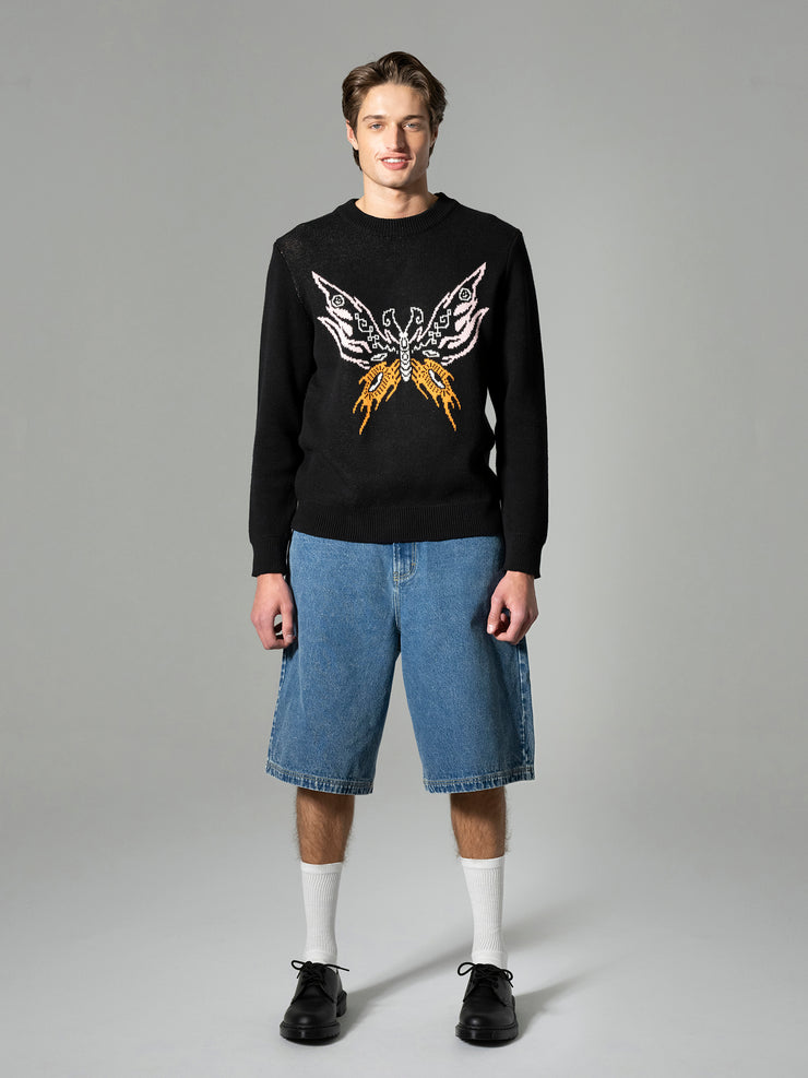 DENIM LONG SHORT