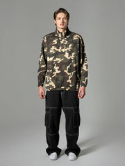 BAGGY DENIM CARGO PANTS
