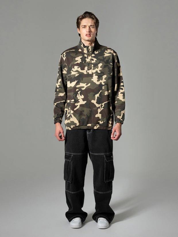 BAGGY DENIM CARGO PANTS