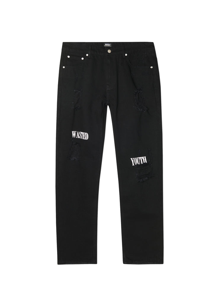 BOB JEANS DECONSTRUCTED WY