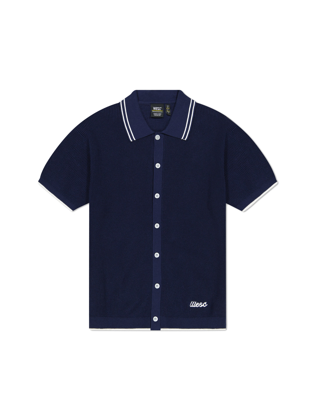 トップス A.PRESSE \"Polo Collar Cardigan\" A.PRESSE 