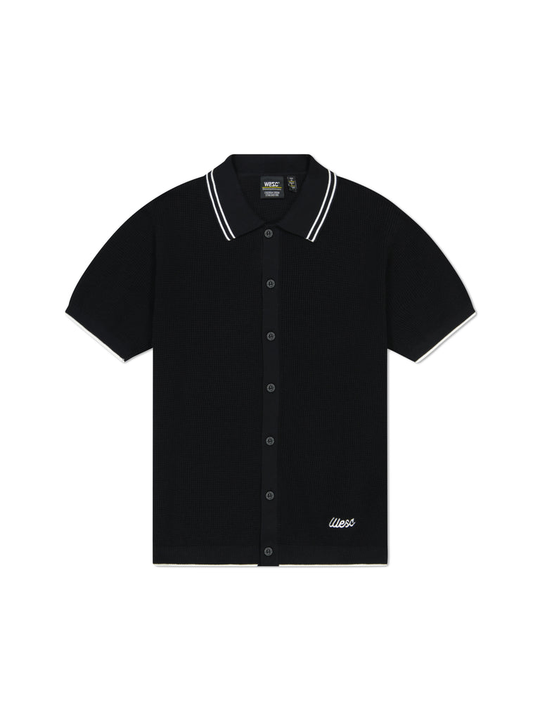 Polo Black Short Sleeve Cardigan | Polo Ralph Lauren