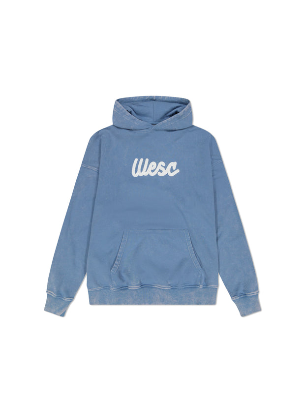 DROPPED SHOULDER HOODIE ENZYME WASHED