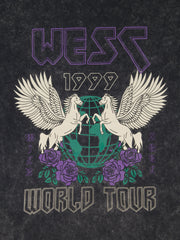 MASON WESC WORLD TOUR S/S ENZYME WASHED TEE