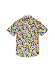 ODEN S/S SHIRT LOVE & PEACE CHECKERBOARD