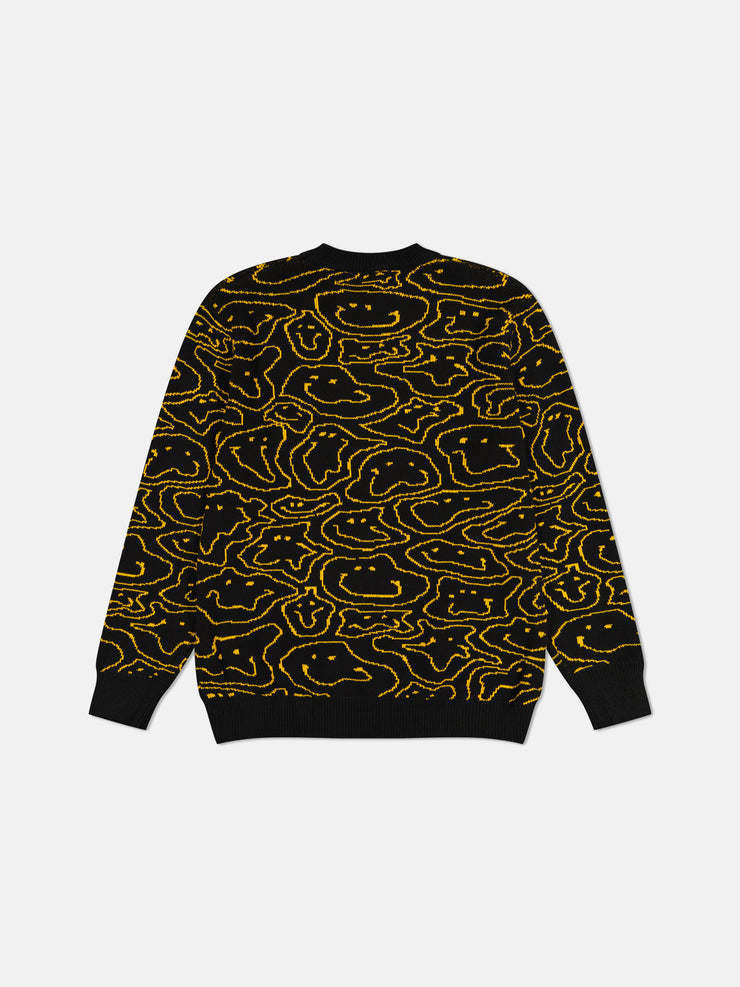 LEON WARP SMILEY SWEATER