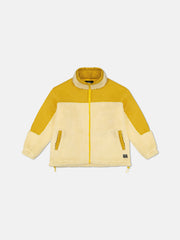 OVERSIZE SHERPA JACKET COLORBLOCK