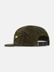 CORDUROY PANEL BLOCK CAMPER HAT