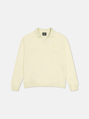 JOHNNY COLLAR PULLOVER SWEATSHIRT