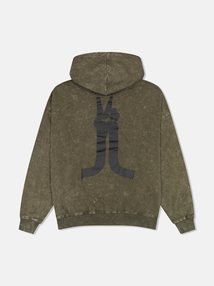 DROPPED SHOULDER ICON HOODIE