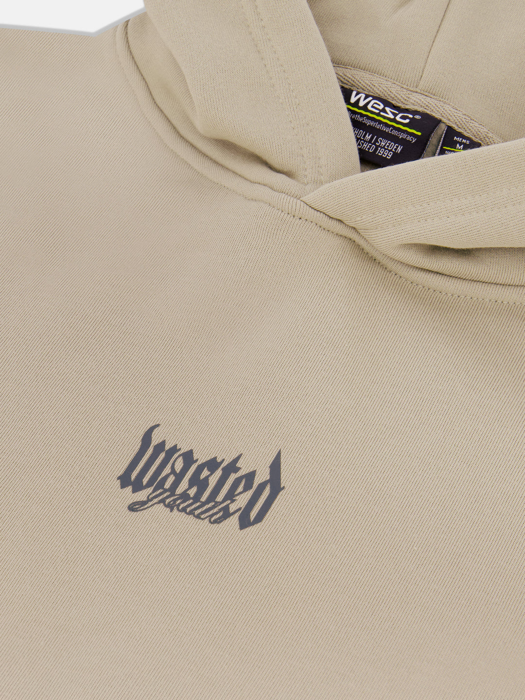 DROPPED SHOULDER HOODIE GOTHIC WASTED YOUTH – WeSC