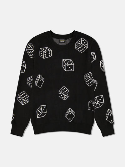 LEON TOSSED DICE SWEATER