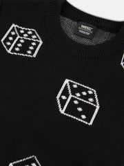 LEON TOSSED DICE SWEATER