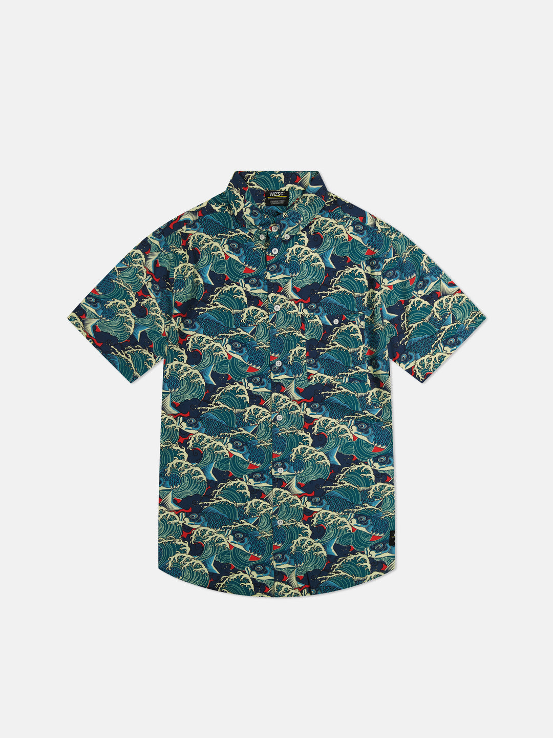 ODEN S/S SHIRT KOI AOP – WeSC