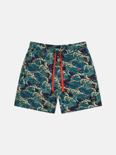 AUSTIN SHORTS KOI AOP