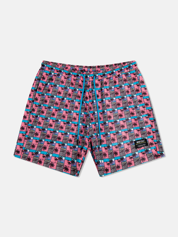 ZACK SWIM TRUNK PARADISE LOST SCENERY AOP
