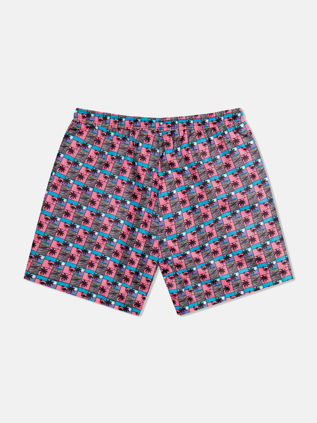 ZACK SWIM TRUNK PARADISE LOST SCENERY AOP