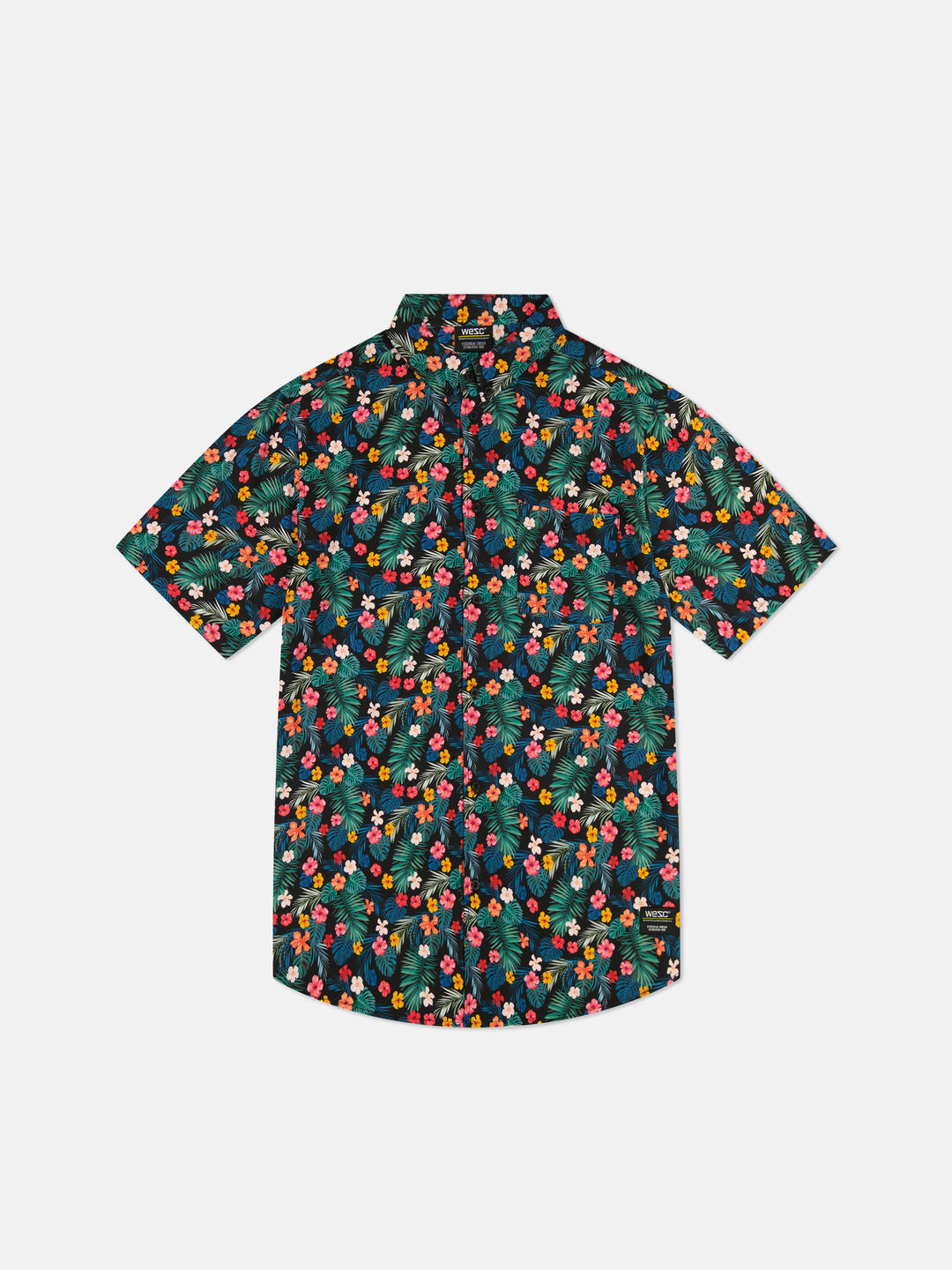 【CPGN STUDIO】Checker Flower Short Sleeve T-Shirt Cad Floral Shirt - STEALTH - Men - Volcom UK – Volcom United