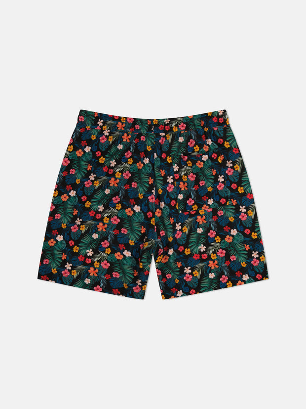 AUSTIN SHORTS MONSTERA FLOWERS AOP
