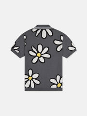 S/S POLO COLLAR CARDIGAN DAISY'S