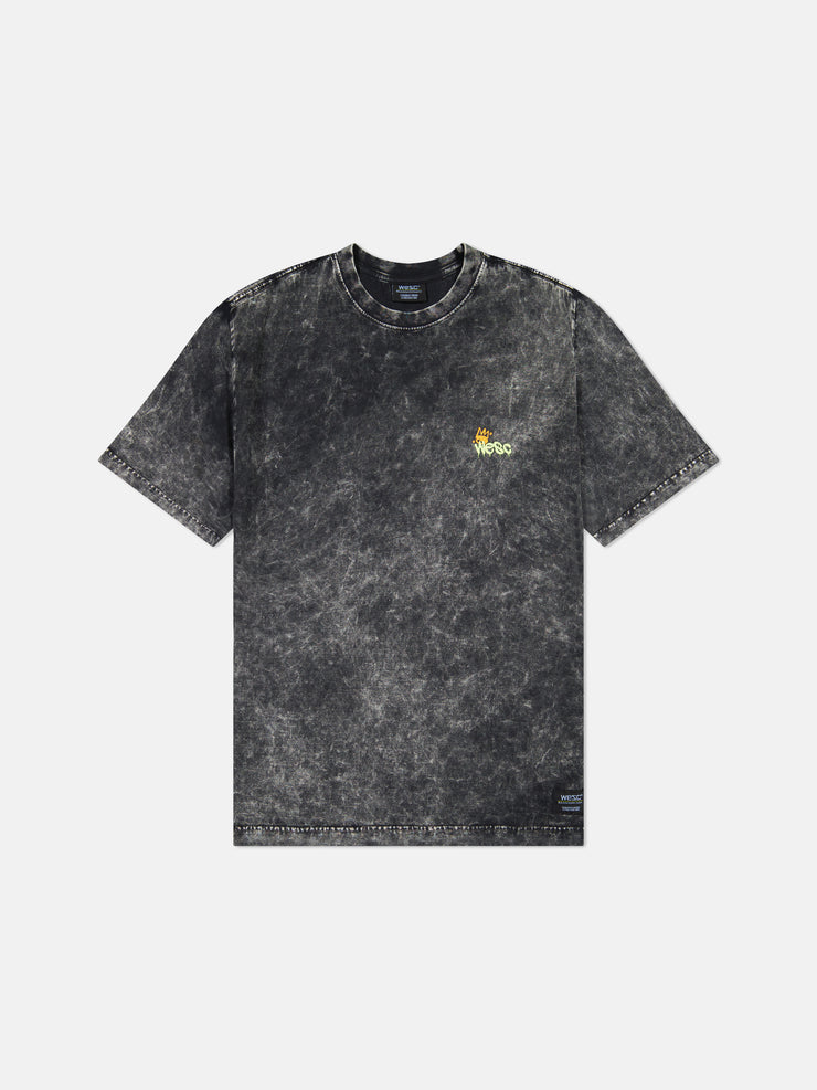 MASON TEE ENZYME WASHED SKATER GLITCH