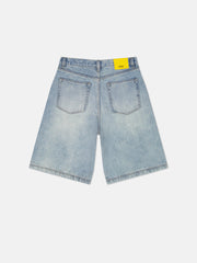 DENIM LONG SHORTS