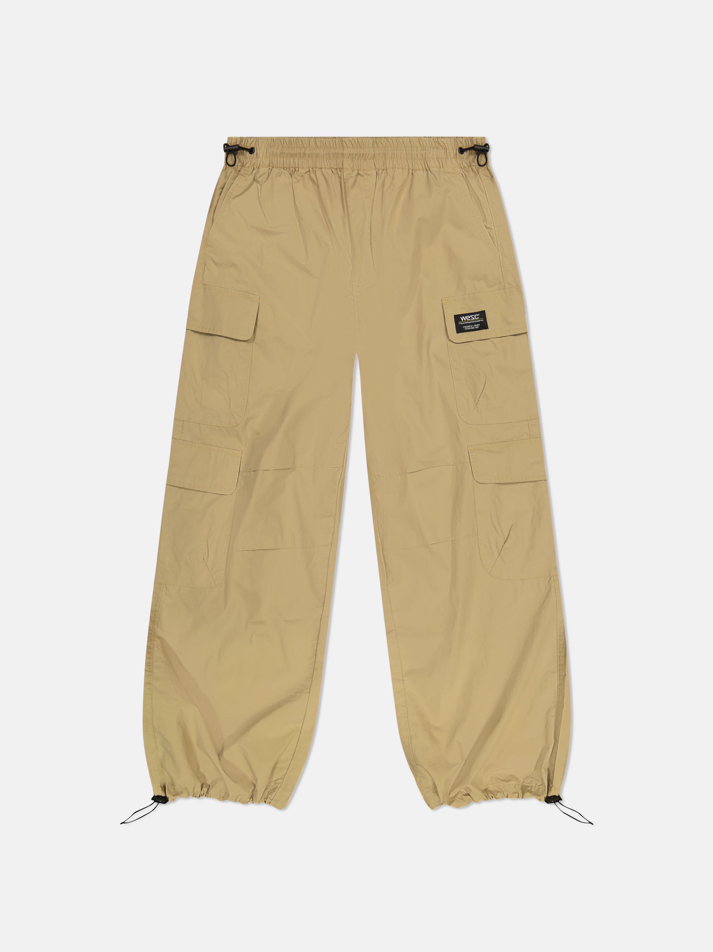 【2plan】Tube parachute string wide slacks PARACHUTE WIDE TROUSERS – WeSC