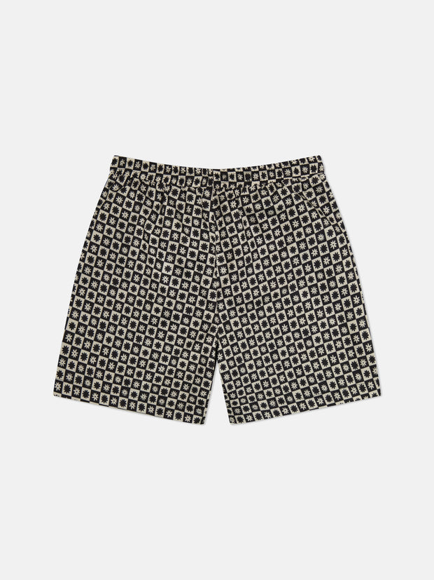 ZACK SWIM TRUNK CHECKER DAISYS