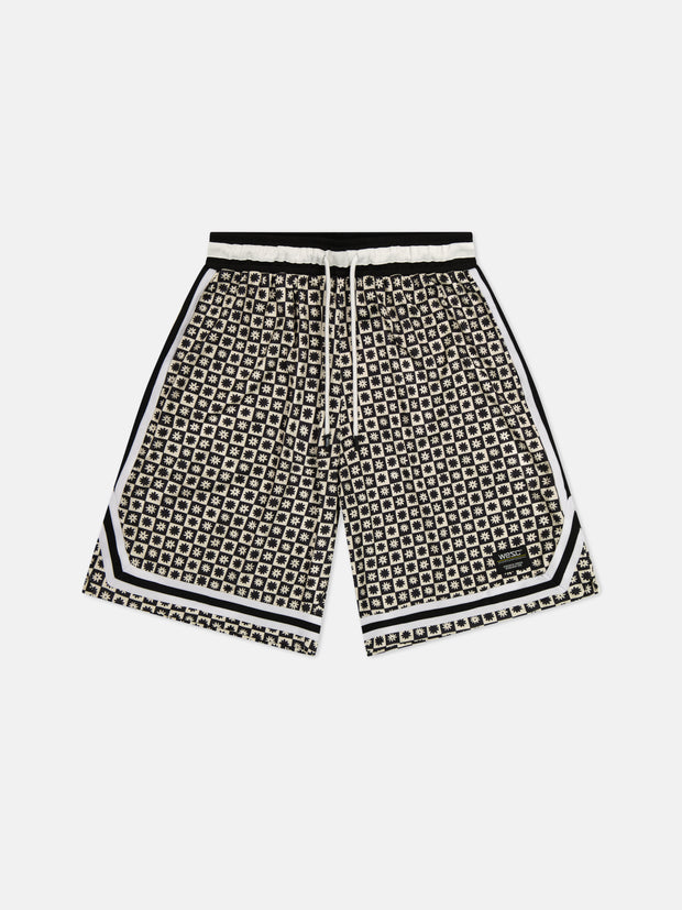BASKETBALL SHORTS CHECKER DAISYS
