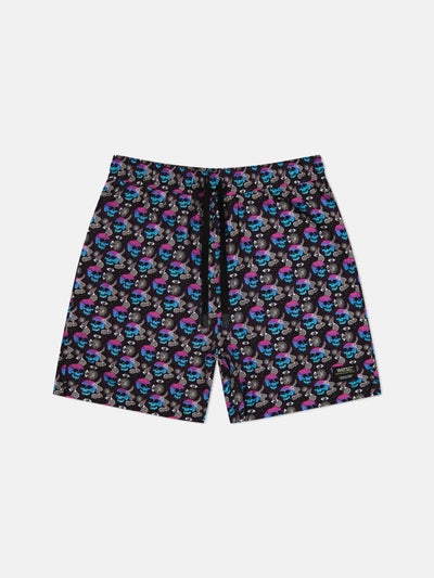 AUSTIN SHORTS TRIPPY SKULLS