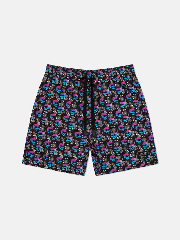 AUSTIN SHORTS TRIPPY SKULLS