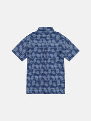 SAFARI CAMPER S/S SHIRT BAMBOO AOP