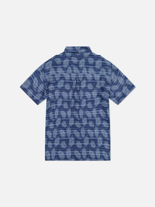 SAFARI CAMPER S/S SHIRT BAMBOO AOP