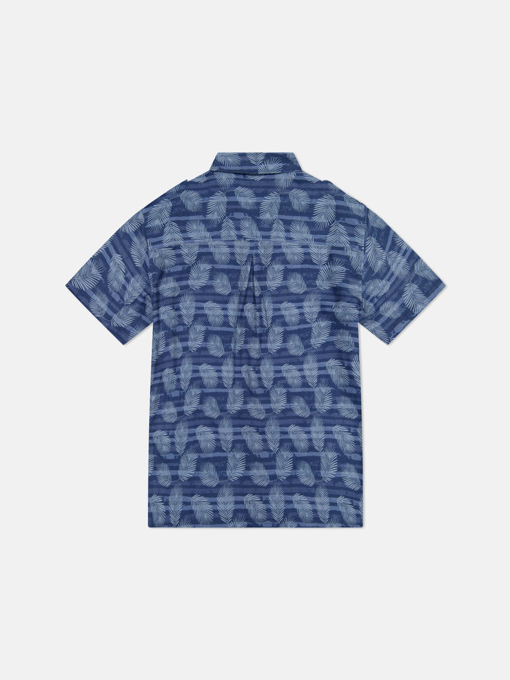 SAFARI CAMPER S/S SHIRT BAMBOO AOP