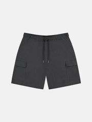 LINEN UTILITY CARGO SHORTS