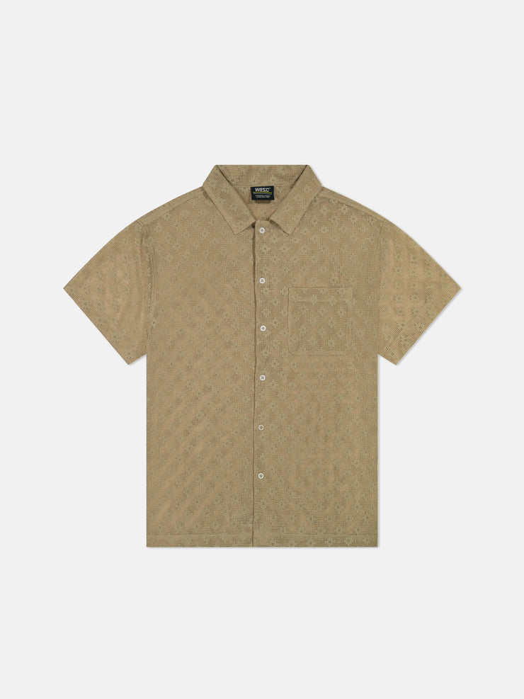 CAMPER S/S SHIRT MESH