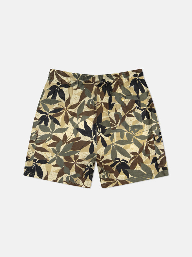 LINEN UTILITY CARGO SHORTS PACHIRA