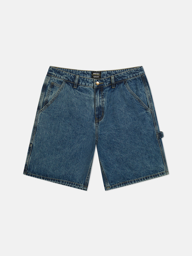 DENIM CARPENTER SHORTS