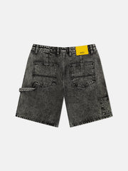 DENIM CARPENTER SHORTS